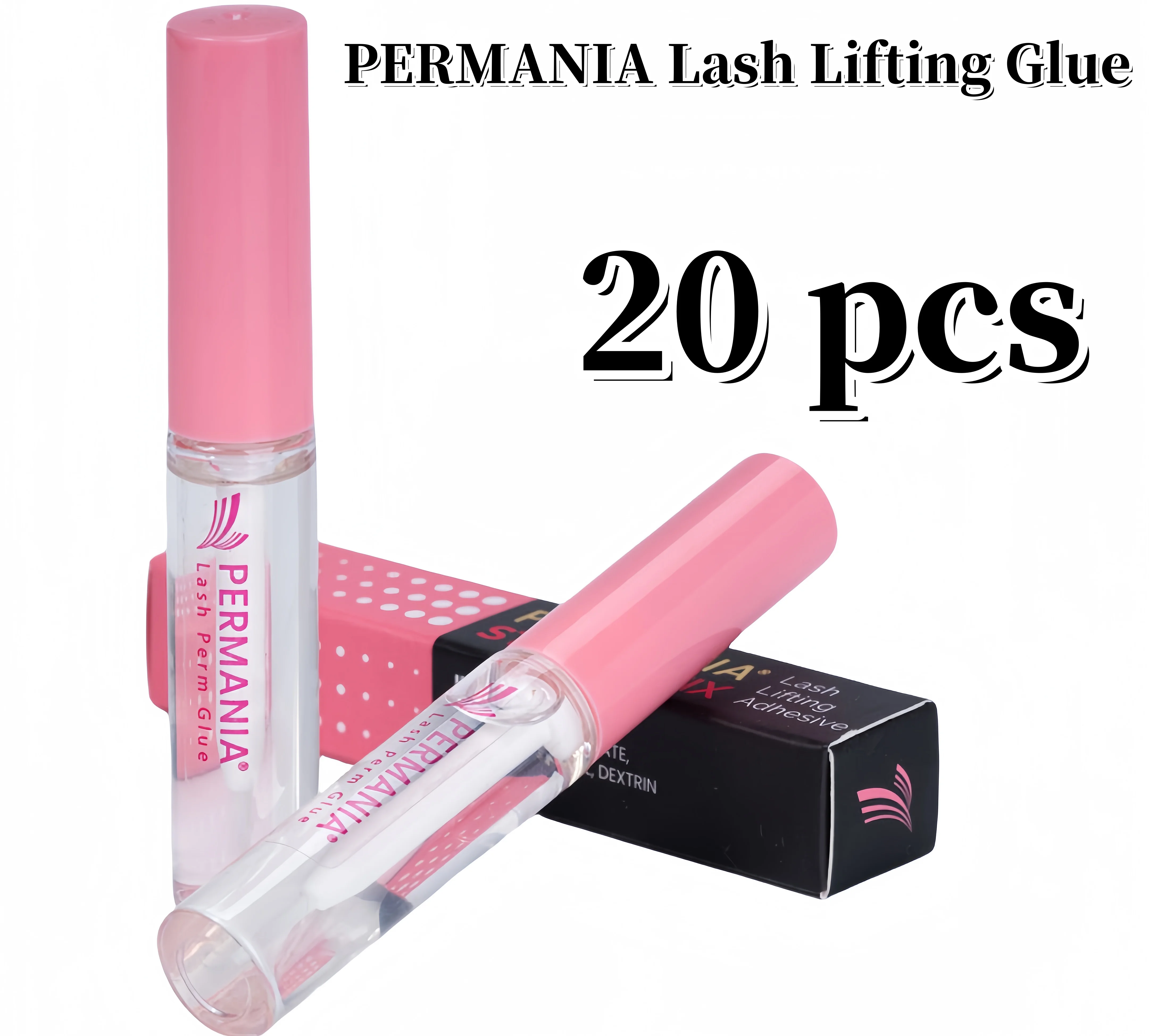 20 Bottles PERMANIA Lash Lifting Glue For Eyelash Lift Perming Clear Adhesive Lash Extension Crul 5ml Makeup Tools & Accessories