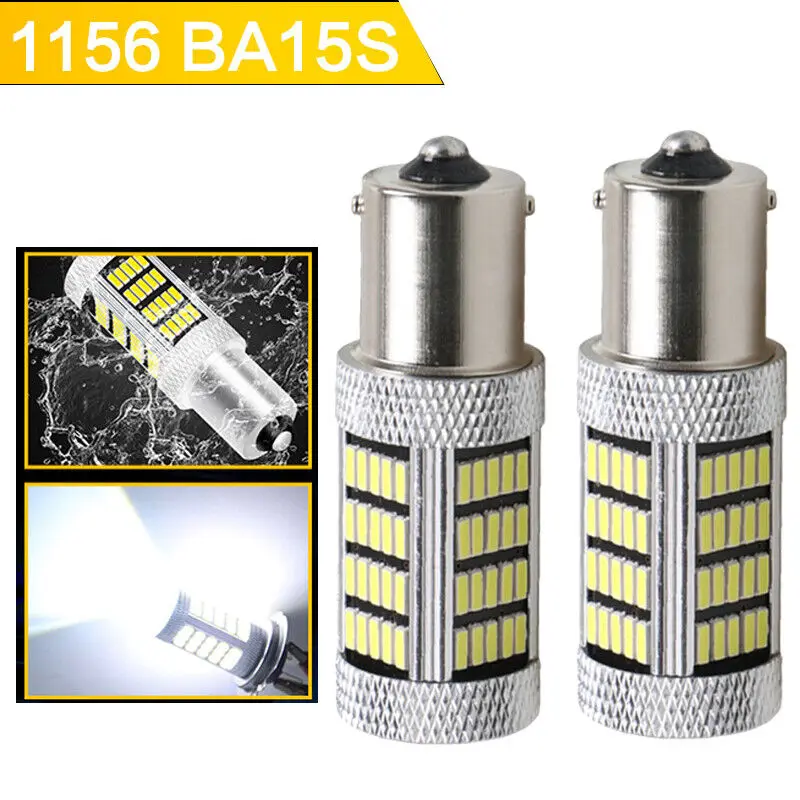 

2 шт. 1156 светодиодный ные лампы 4014-92SMD, Автомобильные светодиодные лампы высокой мощности, фонари заднего хода, светильник тели поворота, дневные ходосветильник для мотоцикла