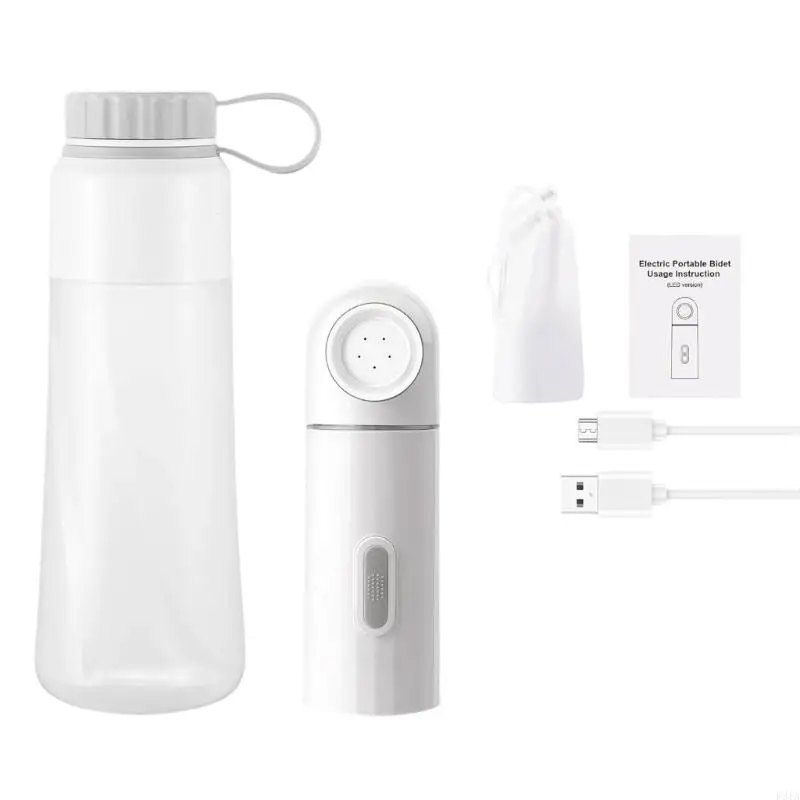 

2025 Новый перезаряжаемый электрический портативный биде Лично лично Hyqiene Cleansing Tool Женская прикладка для стиральной