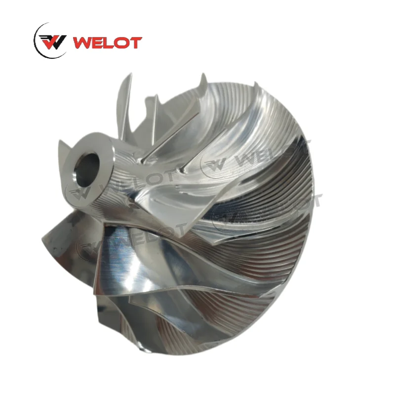 MFS Billet GT1749S Turbo Compressor Wheel 715924 715843 for Hyundai H--1/Starex D4BH/4D56TCi 100Kw 136HP 2820042600 28200-42800