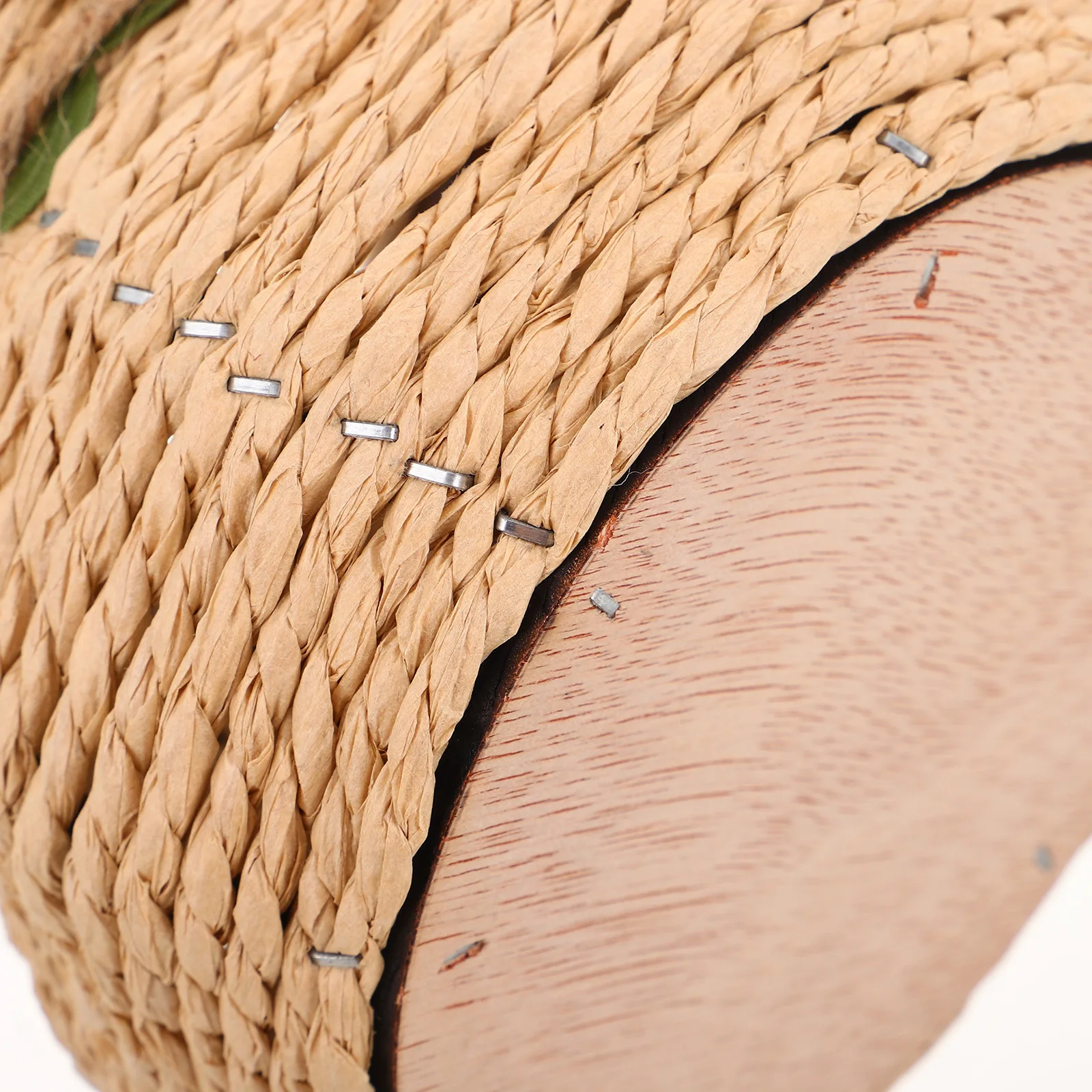 الشمال نمط المنسوجة يدويا سلة للزهور منظم سطح المكتب الفني المنسوجة سلة الزهور تخزين الزخرفية لغرفة المعيشة المنزل