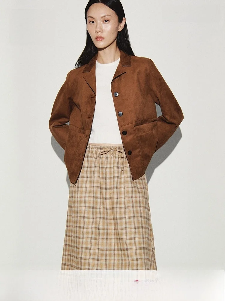 

Весенняя женская юбка А-силуэта с завязками H&M 323022, повседневная, из полиэстера и вискозы, со средней талией, другие материалы