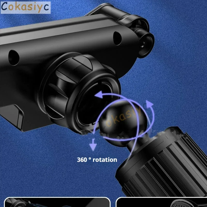 Gravity Car Phone Holder For Peugeot 4008 5008 308 2008 3008 207 Air Vent Clip Mount Mobile Cell Phone Stand GPS Accessories