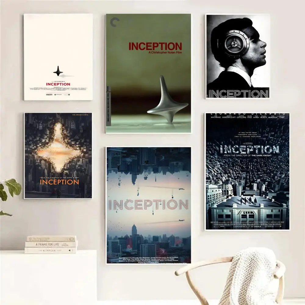 W-Works Inception Poster HD Waterproof PVC Wall Art - Aesthetic Thickened For Home Hotel Bedroom