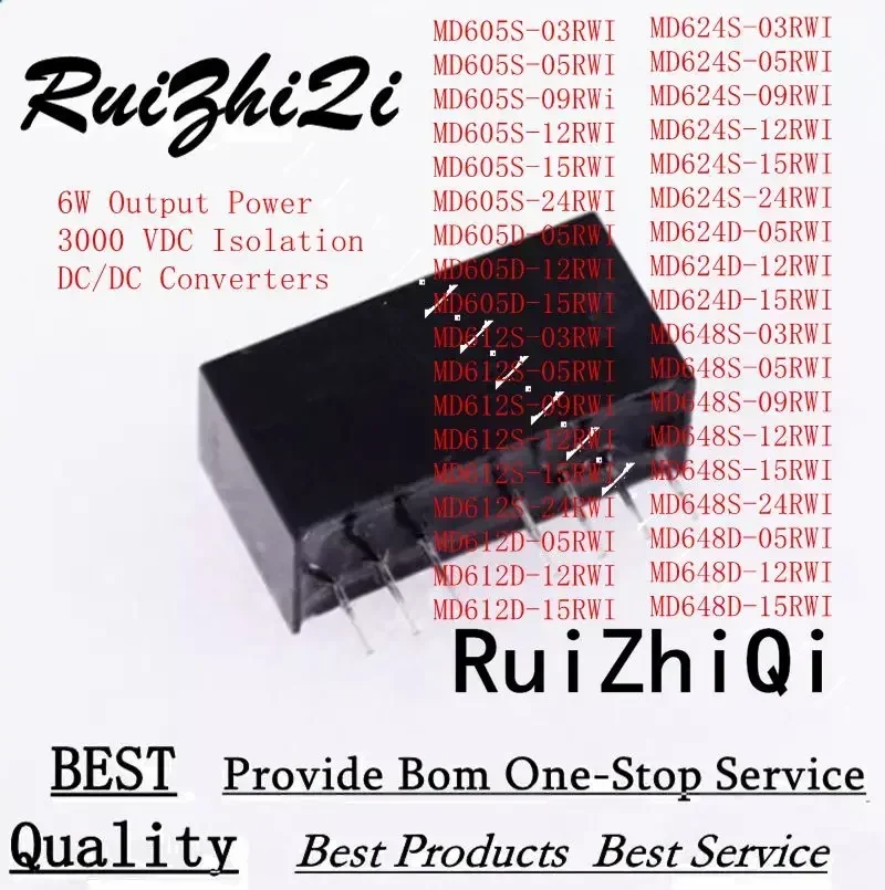 

10 шт./лот MD605S-03RWI MD605S-05RWI MD605S-09RWI MD605S-12RWI MD605S-15RWI MD605S-24RWI MD605D-05RWI MD605D-12RWI MD605D-15RWI