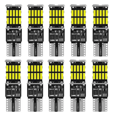 2/10x T10 W5W Canbus 자동차 LED 전구 BMW 미니 쿠퍼 R56 R53 E90 E46 F20 F10 E39 Z4 인테리어 돔 트렁크 램프 주차 조명 12V