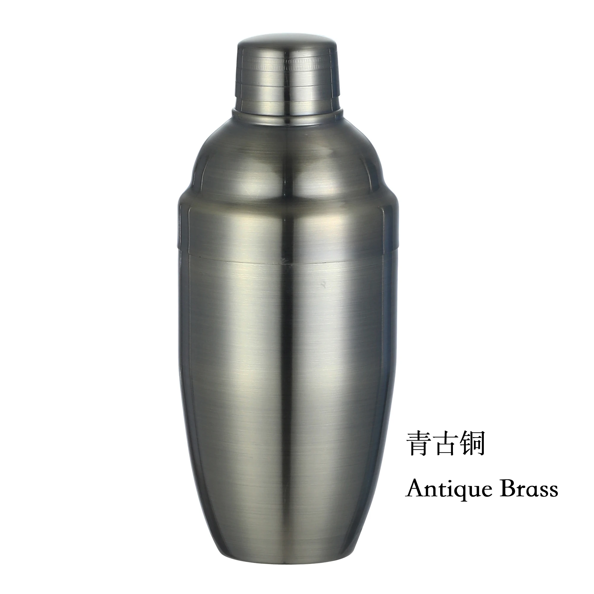500ml Bar Cocktail Shaker, Martini Shaker Drink Mixer with Built-In Strainer for Bartending