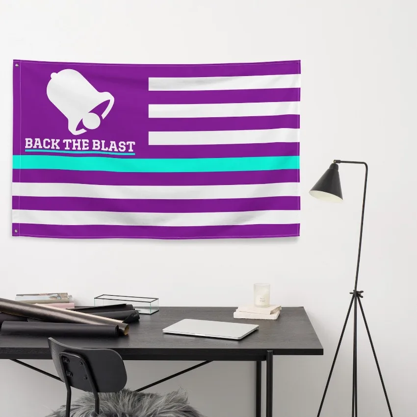 Baja Blast American Flag 3x5 Ft Back The Blast Polyester Banner Tapestry Man Cave Dorm Bar Party Wall Decor