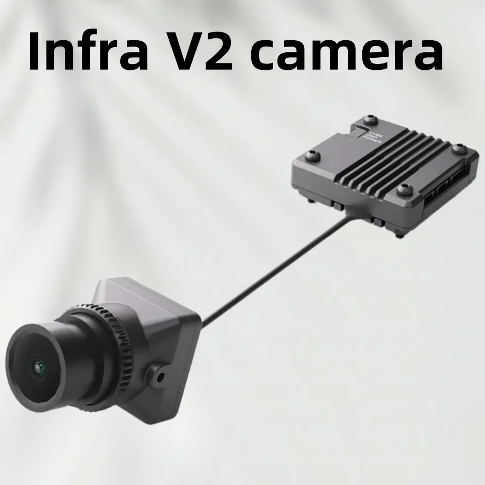 

Камера ночного видения CADDX Infra V2 без освещения 0 люкс Super WDR 1500TVL 131 ° Комплект аналогового VTX с черно-белым датчиком FOV для дрона FPV