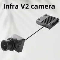 CADDX Infra V2 No-Light Night Vision Camera 0 Lux Super WDR 1500TVL 131° FOV Black White Sensor Analog VTX Kit for FPV Drone