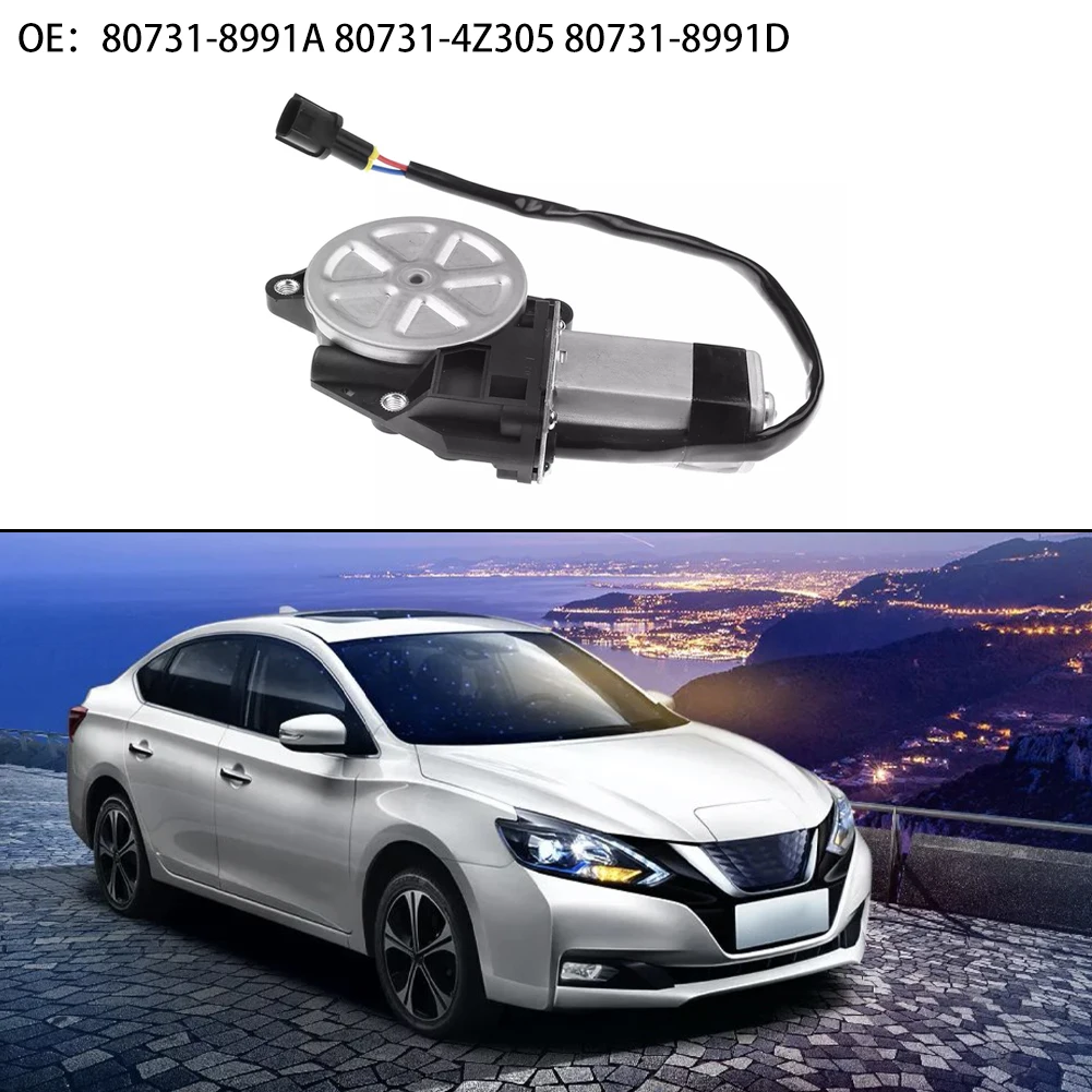 Left Power Window Motor for nissan Window Lift Motor Replacement Installation Wear-resistant High-quality Materials
