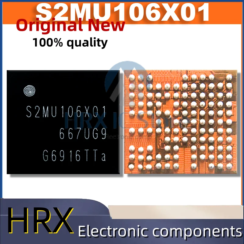 10Pcs/Lot S2MU106X01 For Samsung S10 Power IC BGA Power Management IC PMIC Replacement Parts Chip Chipset