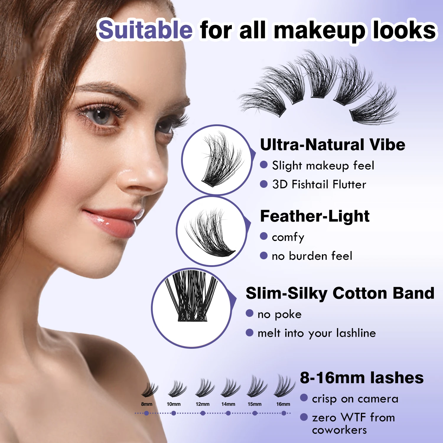 Kendin Yap Kirpik Uzatma Seti  - False Eyelashes Natural incelemesi ve fiyatı