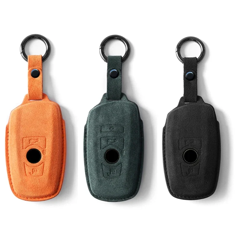 

Car Key Case Cover Keychain for BMW 1 3 4 5 7 Series 320i 530i 550i F20 F30 F10 F15 F16 F48 G20 G30 G01 G02 G05 G11 Accessories