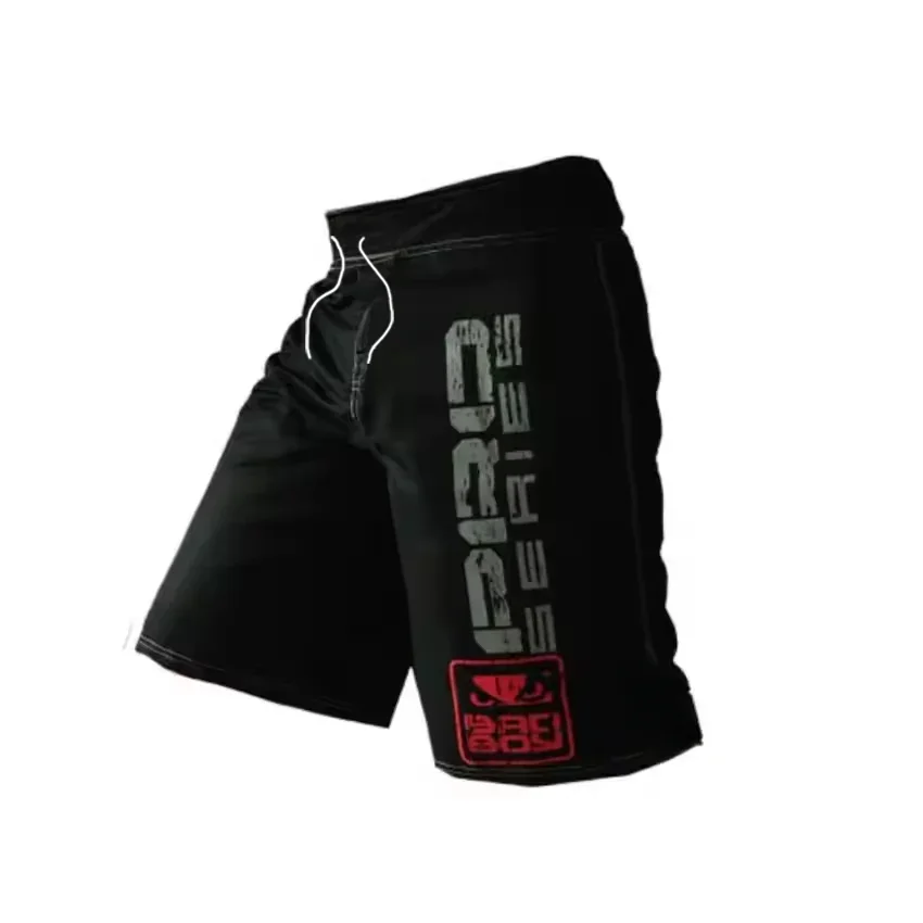 2025 Summer New Fashion Sports Shorts Sports Training Competition Shorts Tiger Boxing Muay Thai Shorts Shorts Large Size