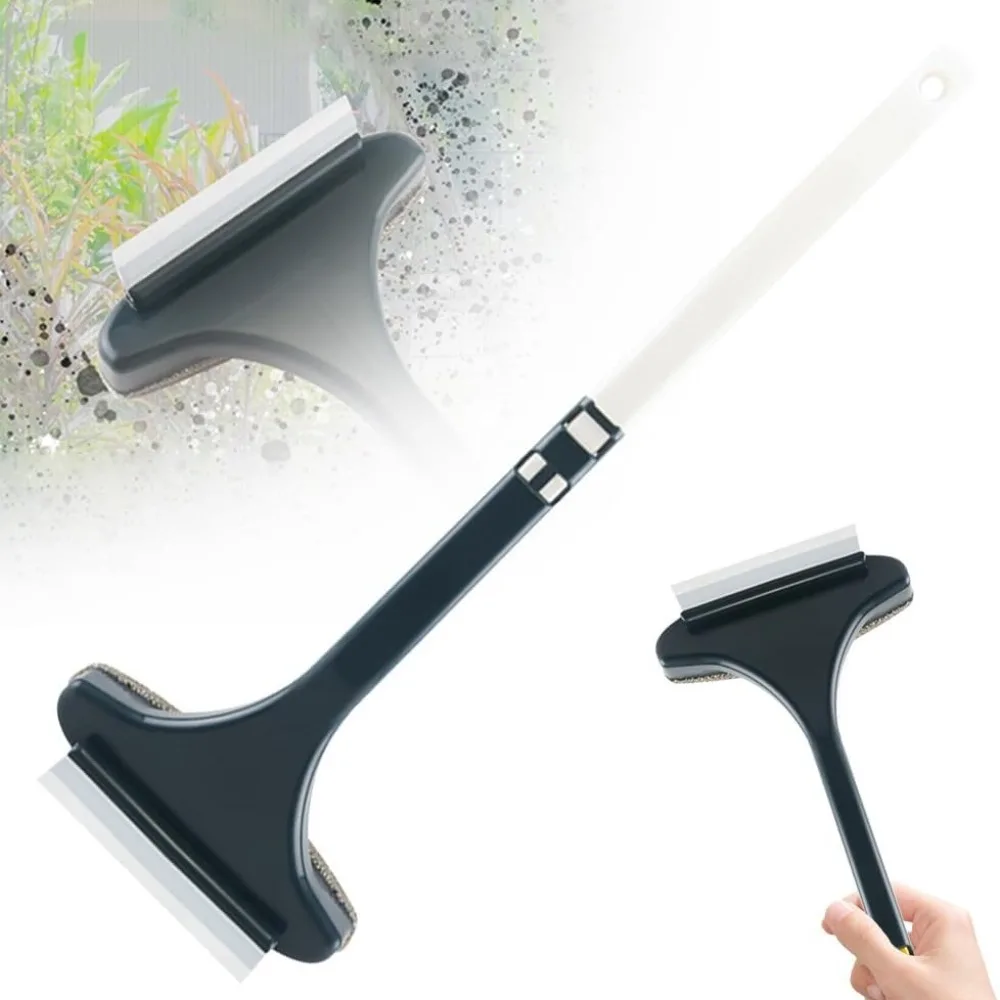 Multifunctional Window Screen Cleaner Brush Double-Sided Dust Removal Screen Brush Free Disassembly Long Handle Extendable Brush