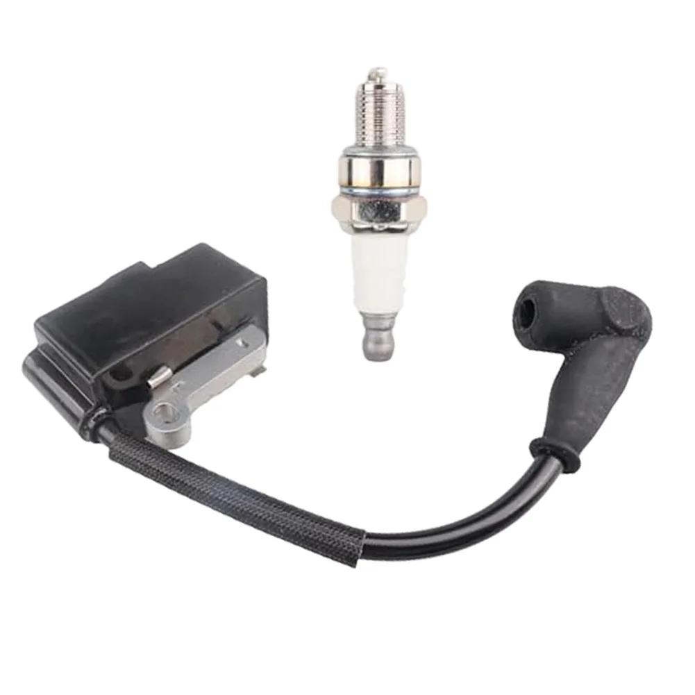 Coil and sparkplug replacement for BR800 BR800X BR800C BR800C E 42834001301 compatible with common blower engines