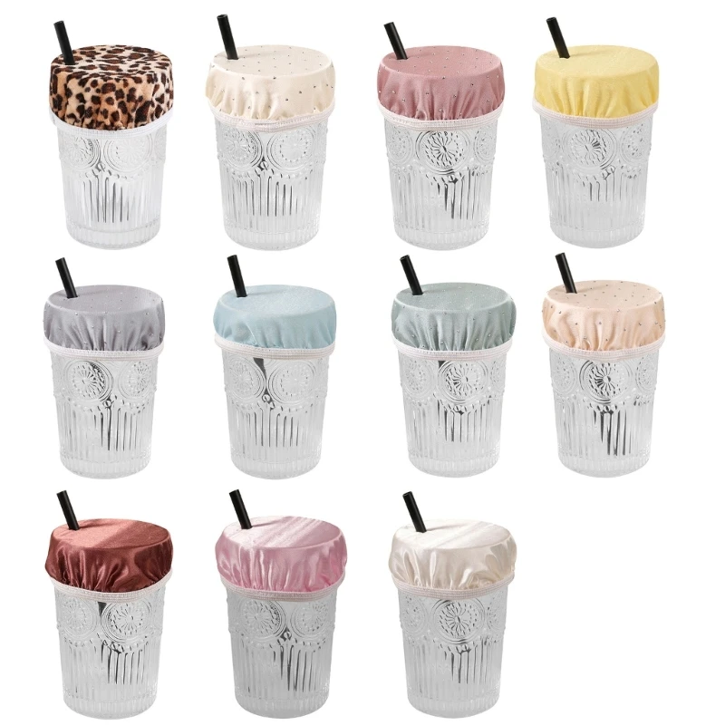 Bar Club Cup Cover Reusable Drink Prevention Nightclub Elastic Cup Lid Anti-drop Artifact Tool Girls Women Dropshipping