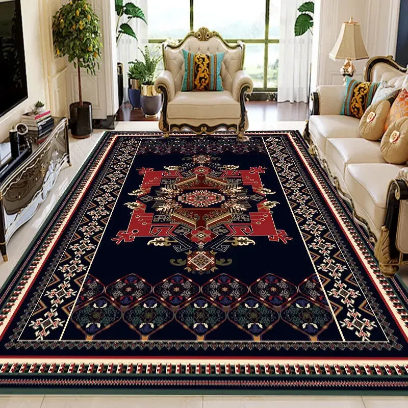 European Style Carpet Living Room Large Area Rugs Bedroom Bedside Mat Home Porch Entry Doormat Alfombras Para La Sala Moderna