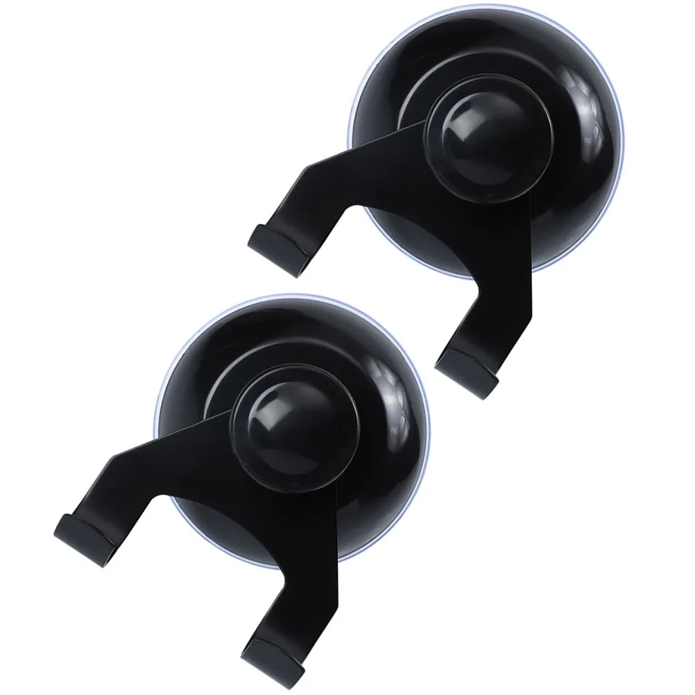 Ganchos de ventosa de plástico y acero inoxidable 201, 2 uds., fácil de aplicar, quitar, versátiles, para uso en el hogar y la Oficina