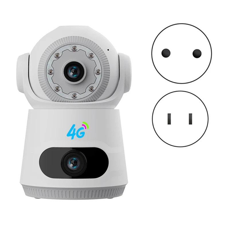 ABDJ-4MP камера мониторинга 4G SIM-карта двусторонний голосовой домофон автоматическое отслеживание тела полноцветная камера ночного видения