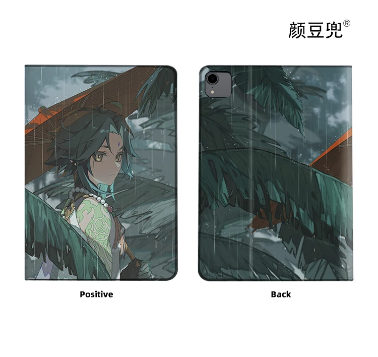 حافظة أنيمي جينشين إمباكت شياو لجهاز iPad 10.2 8th Air 4 5 Mini 5 6 حافظة فاخرة من السيليكون لجهاز iPad Air 4 iPad Pro11 بوصة 12.9 2023