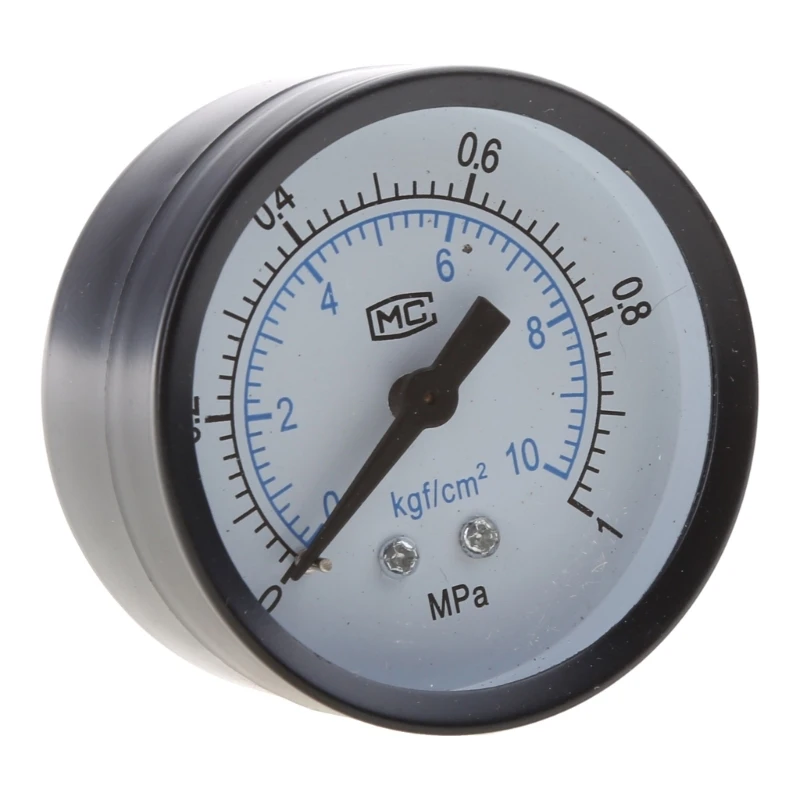 F92C 2 „Dial, 1/4” Npt-Lower Mount, stalowa obudowa, mosiądz w środku, 0-10bar / 0-1MPA, na motocykle samochodowe