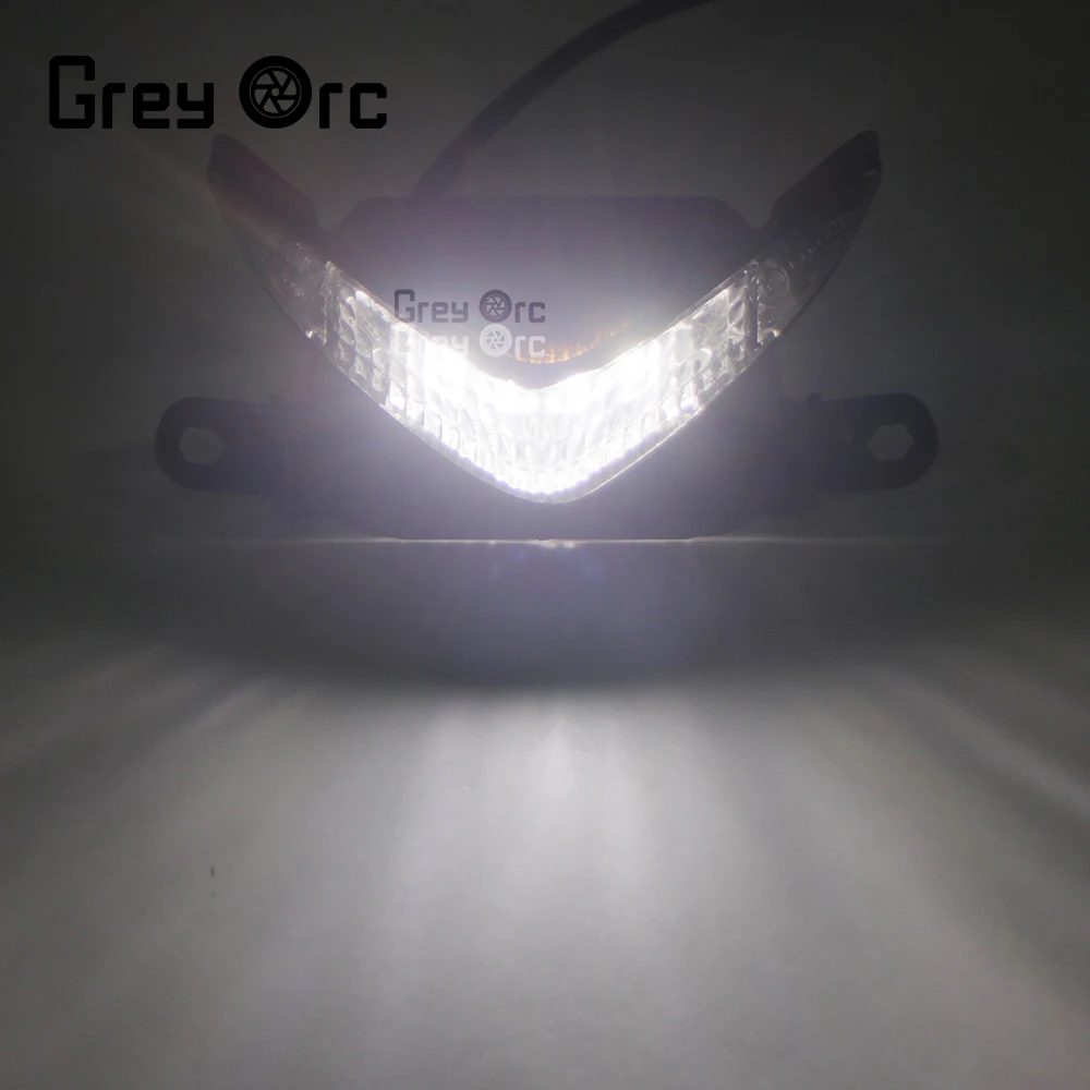 

Motorbike LED Front Upper Top Headlight Bulbs Head Light Lamp For Honda CBR600RR 2007 2008 2009 2010 2011 2012