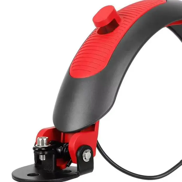 

For Xiaomi -M365 Pro2/1S High-End Aluminum Alloy Mudguard With Tail Light For Xiaomi For -M365 Pro2 & 1S Aluminum Alloy Material