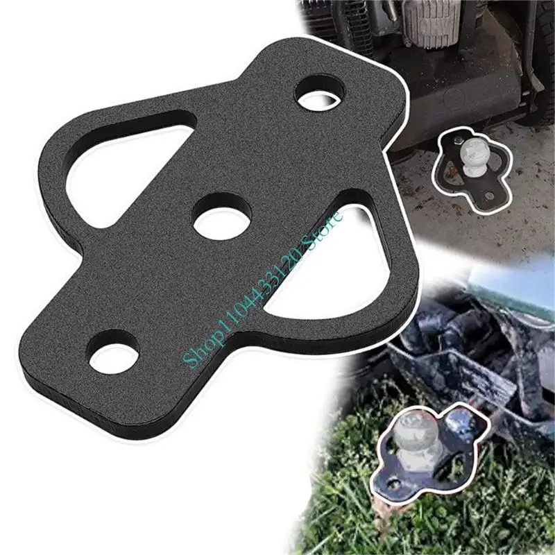 0XXD Strong Trailer Obstacle Link Screw Receiver Structure 450kg Greatest Load Tool Less Arrange For Mowers Golfing Wagons ATV