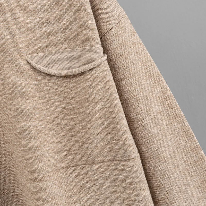 Design coreano nova malha 2 peça define feminino o-pescoço malha solta camisola pulôver topos conjuntos de cintura alta calças retas outfit
