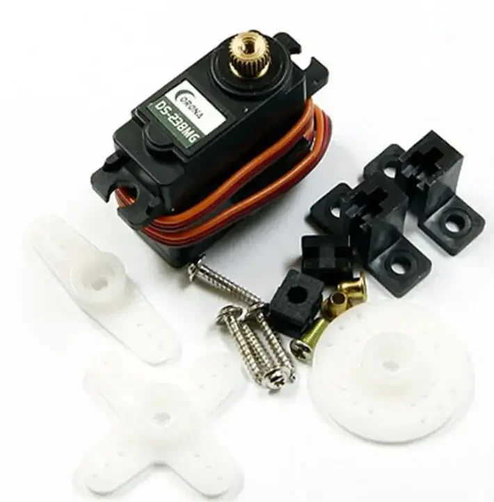 

Corona DS238MG DS-238MG 238 Цифровой сервопривод с металлической шестерней 4,6 кг/0,14 с/22 г для радиоуправляемого вертолета, дрона, самолета, автомобиля