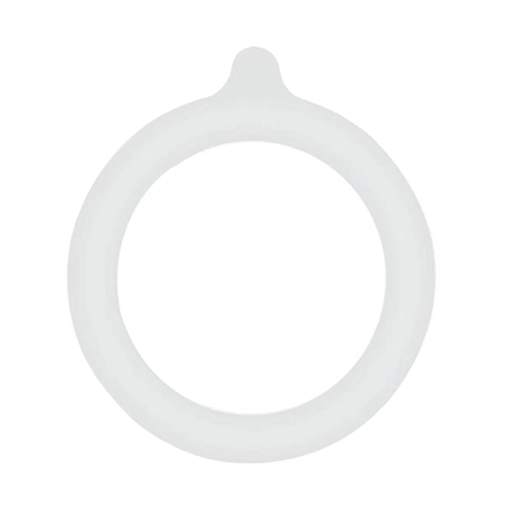 Gaskets Silicone Jars Replacement Leak-Proof Sealing Supplies Fits Lid