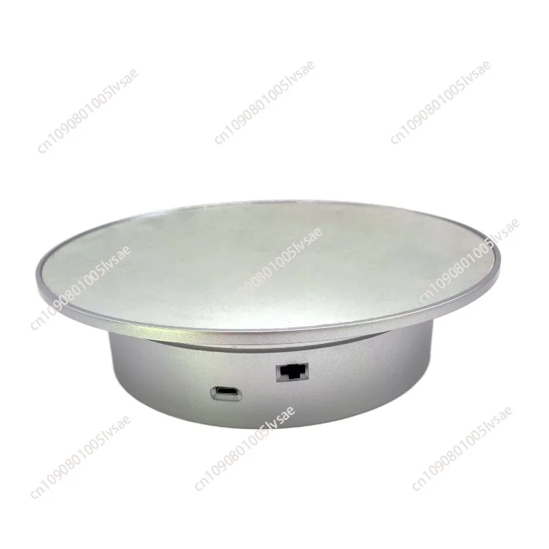 Hot Selling-Motorized Rotating Display Stand Mirror Cover 360° Electric Rotating Turntable For Photography Products Jewelry Cake