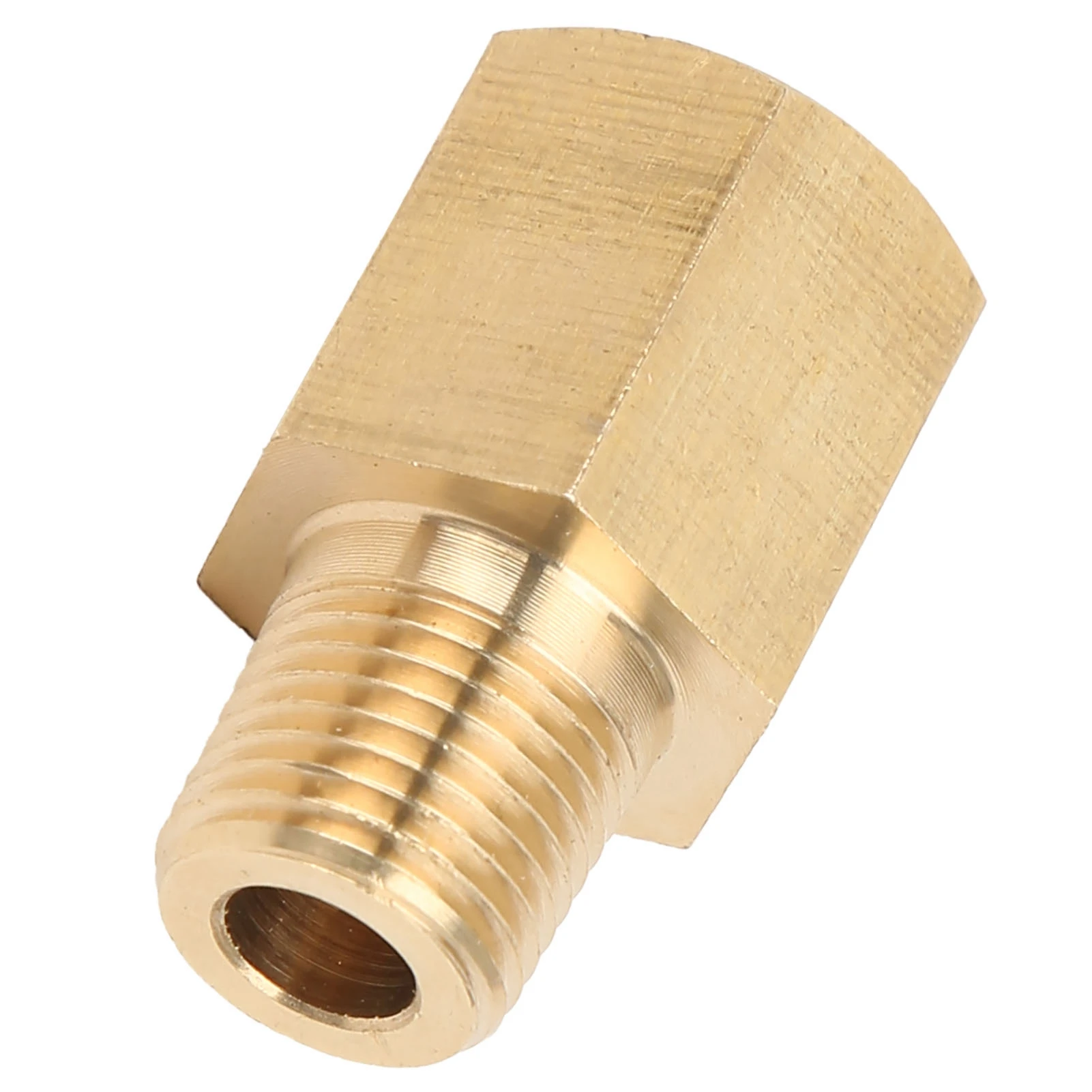 Car 1/8 NPT to 1/8 BSPT Oil Pressure Temp Gauge Adapter Fitting Sender Brass Universal