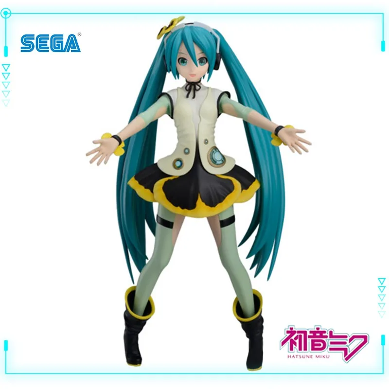 

SEGA Original Genuine Project DIVA Arcade Future Tone Hatsune Miku SPM Фигурка Pansy 23 см Коллекционная модель Фигурка Игрушки Рождественский подарок