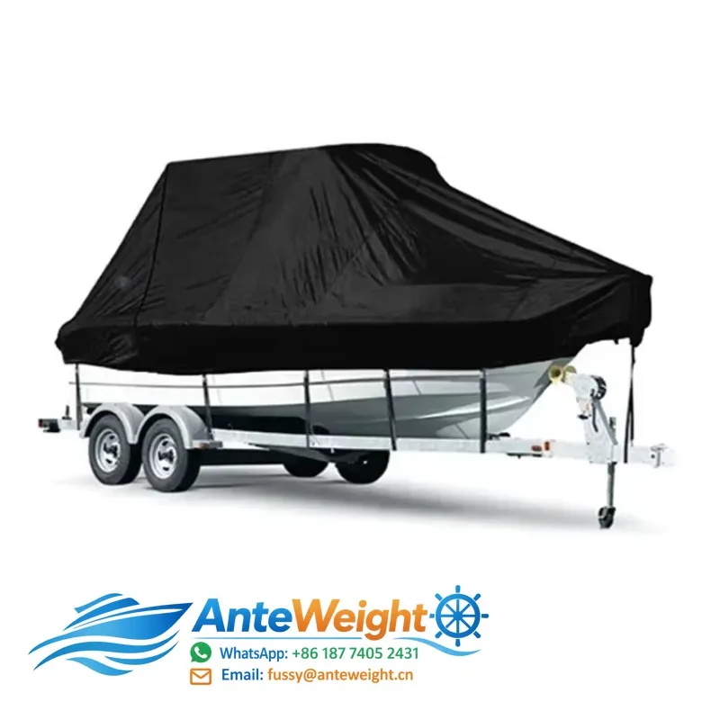 22-24FT T-TOP BOATS COVER 600D or 420D Heavy Duty Polyester Marine Accessories Fits 13'6