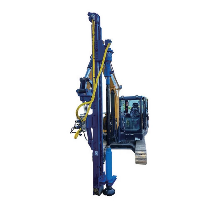 

Excavator Slip Steering Backhoe Loader Hydraulic Drilling Earth Dragon Drill