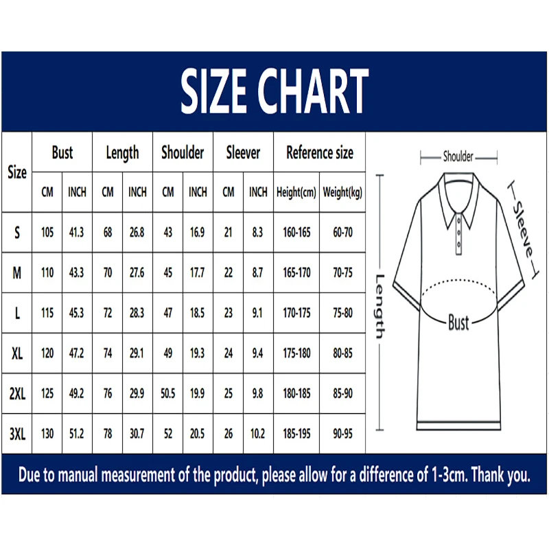 Summer men's short sleeved polo shirt, business office 3D printing lapel shirt, men's sports and leisure  fashion T-shirt top