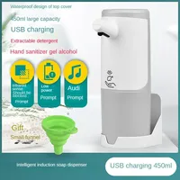 Mobile Phone Induction Automatic Foam Soap Dispenser Alcohol Spray Soap Dispenser Contactless Electric Hand Sanitizer