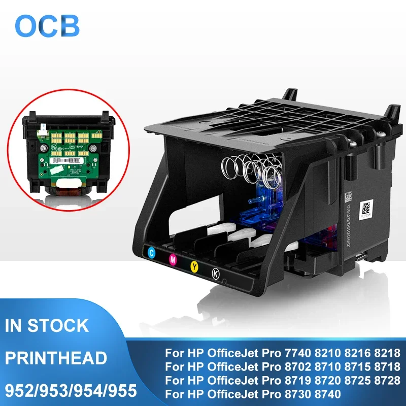 

Original New For HP 952 953 954 955 952XL Printhead Print Head For HP Officejet Pro 7740 8210 8702 8710 8715 8720 8725 8730 8740