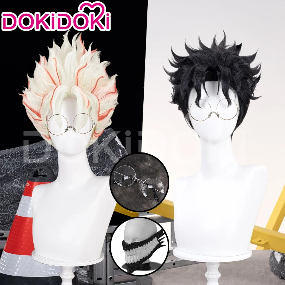 

Косплей В НАЛИЧИИ Okarun Takakura Ken Косплей Kintama Аниме Dandadan DokiDoki Мужчины 30 см Парик DAN DA DAN Маска Очки