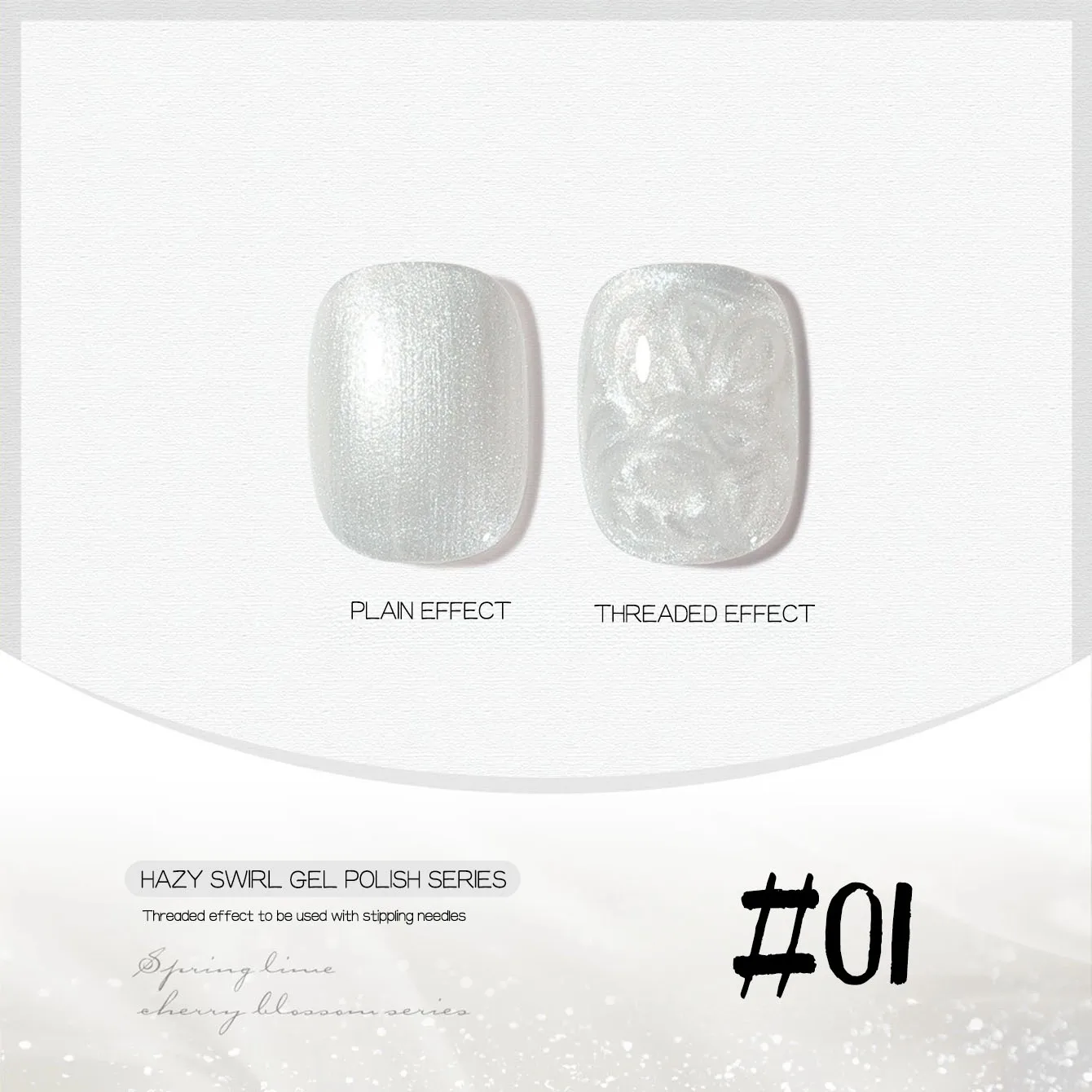 12ML 1-12PCS Autumn Nails Black Nails Japanese-style Pearl Shell Thread Glitter Gel Nail Polish UV Light Nails White Nails