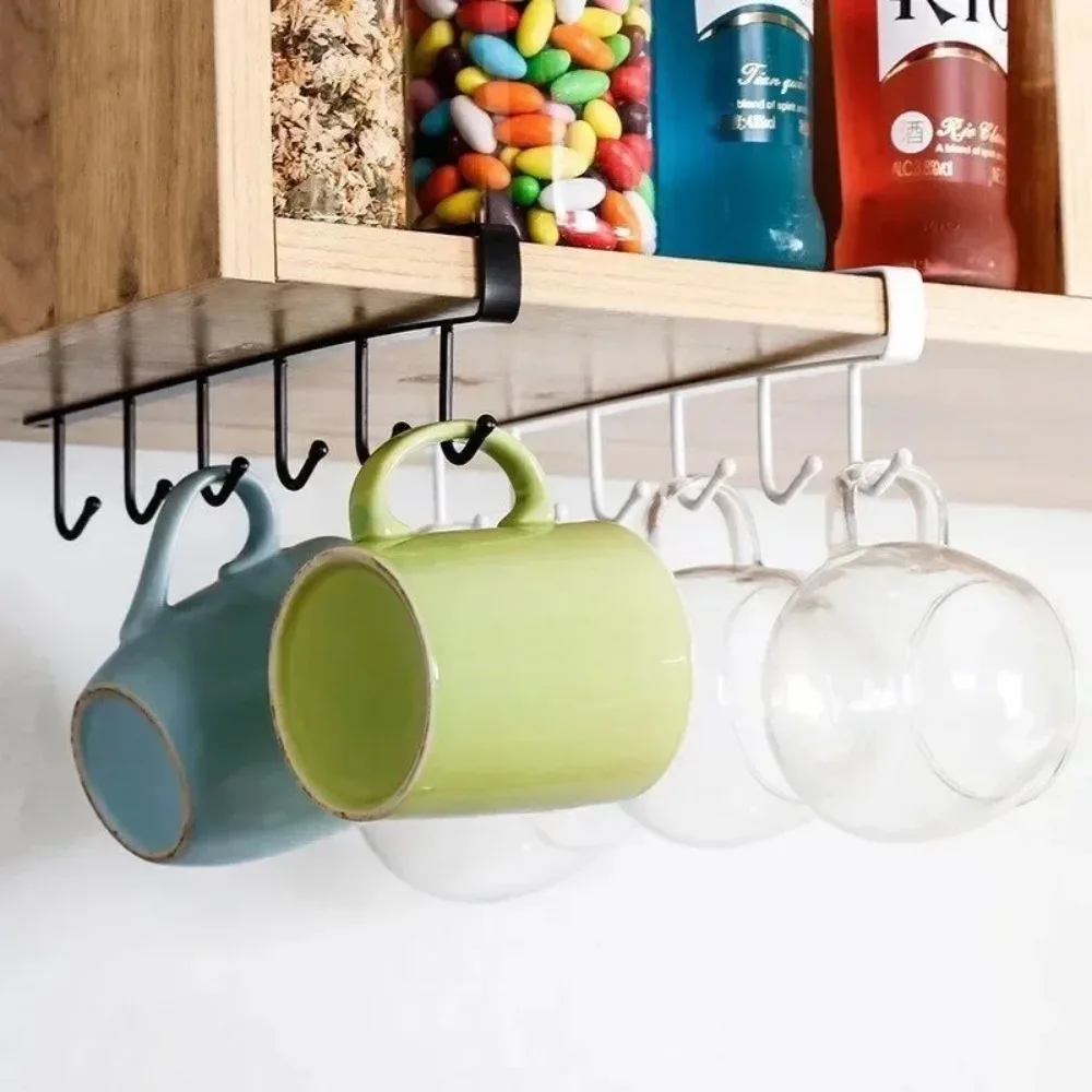 1Pc Kitchen Hanger Hook With No Marks Or Nails For Storing Pots Shovels Hanging Pieces Kitchen Utensils Storage Racks Hook