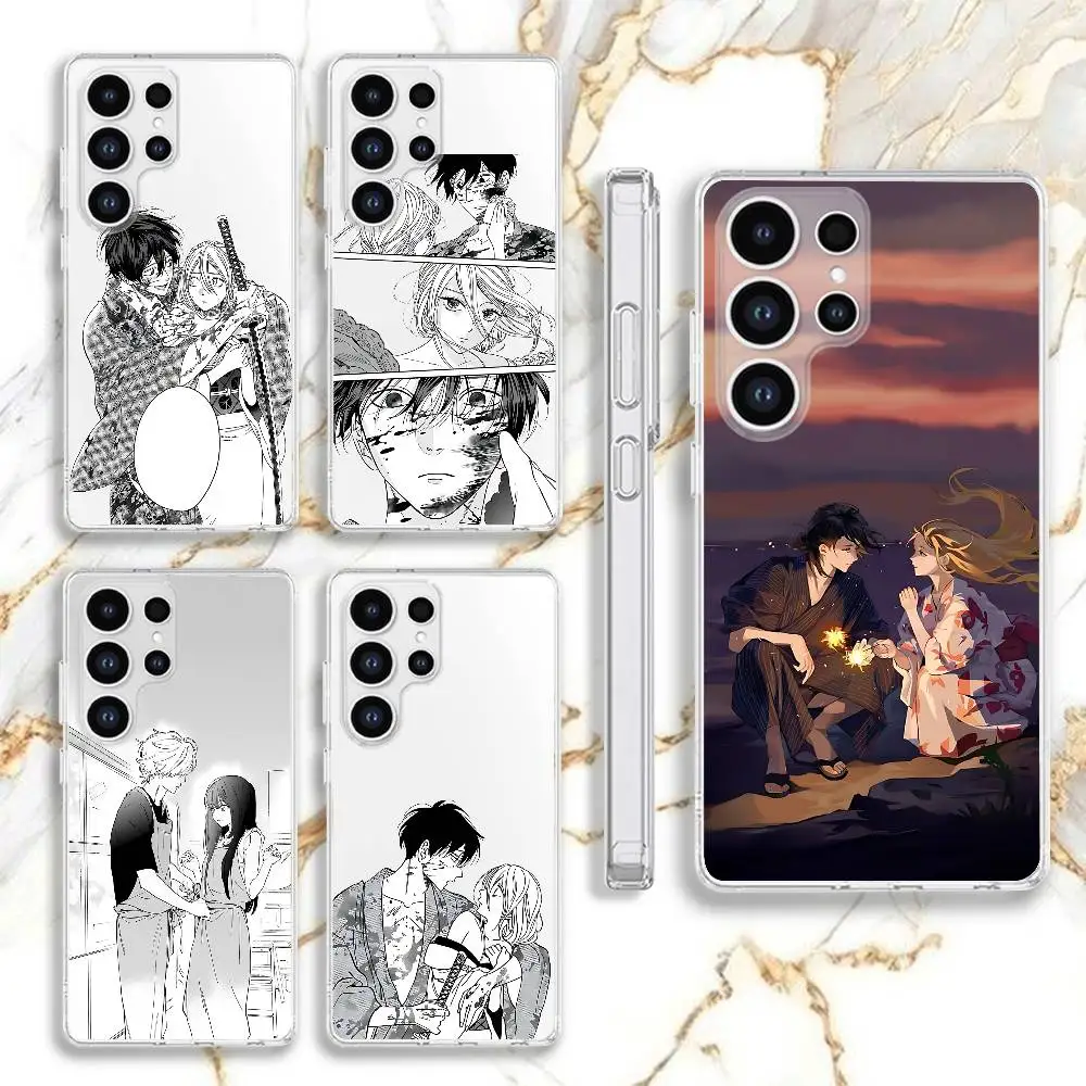 

Kingyoya-san no Karisome Fuufu Phone Case For Samsung S21,S24,S30,S10,S22,S25,S23,S10,PIus,Ultra,5G,FE,lite Clear Soft Shell