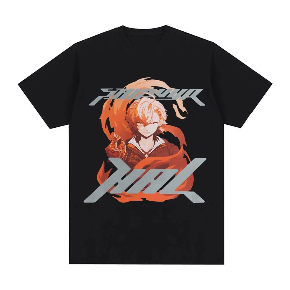 

Shadowverse Worlds Beyond × Shibuya HAL T-Shirt 2026 New Summer Role Playing Games Tee 100%cotton High Quality Game PrintingTEE
