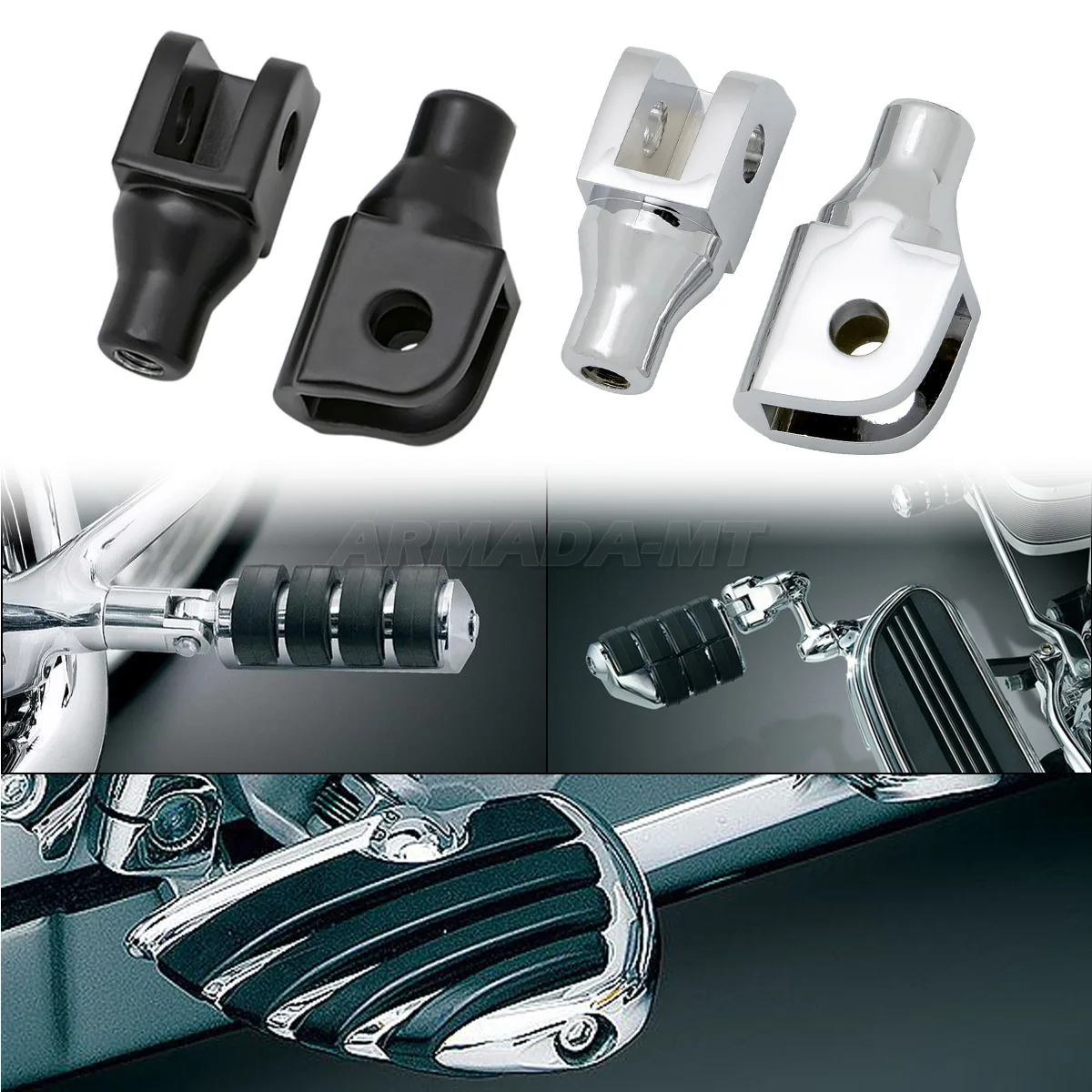 Адаптеры креплений передних подножек для мотоцикла Honda ST1300 Pan European ST1300A ABS ST 1300.