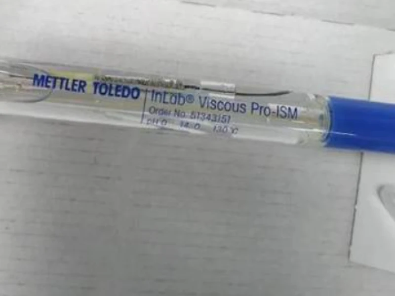 For METTLER TOLEDO High Viscosity Sample PH Electrode InLab Viscous Pro-ISM 51343151