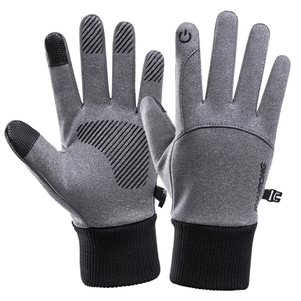 1 Paar Winter Wärme Ski handschuhe Unisex Outdoor Sport Win proof Silikon Anti-Rutsch-Touchscreen wasserdichte Handschuhe Ski handschuhe