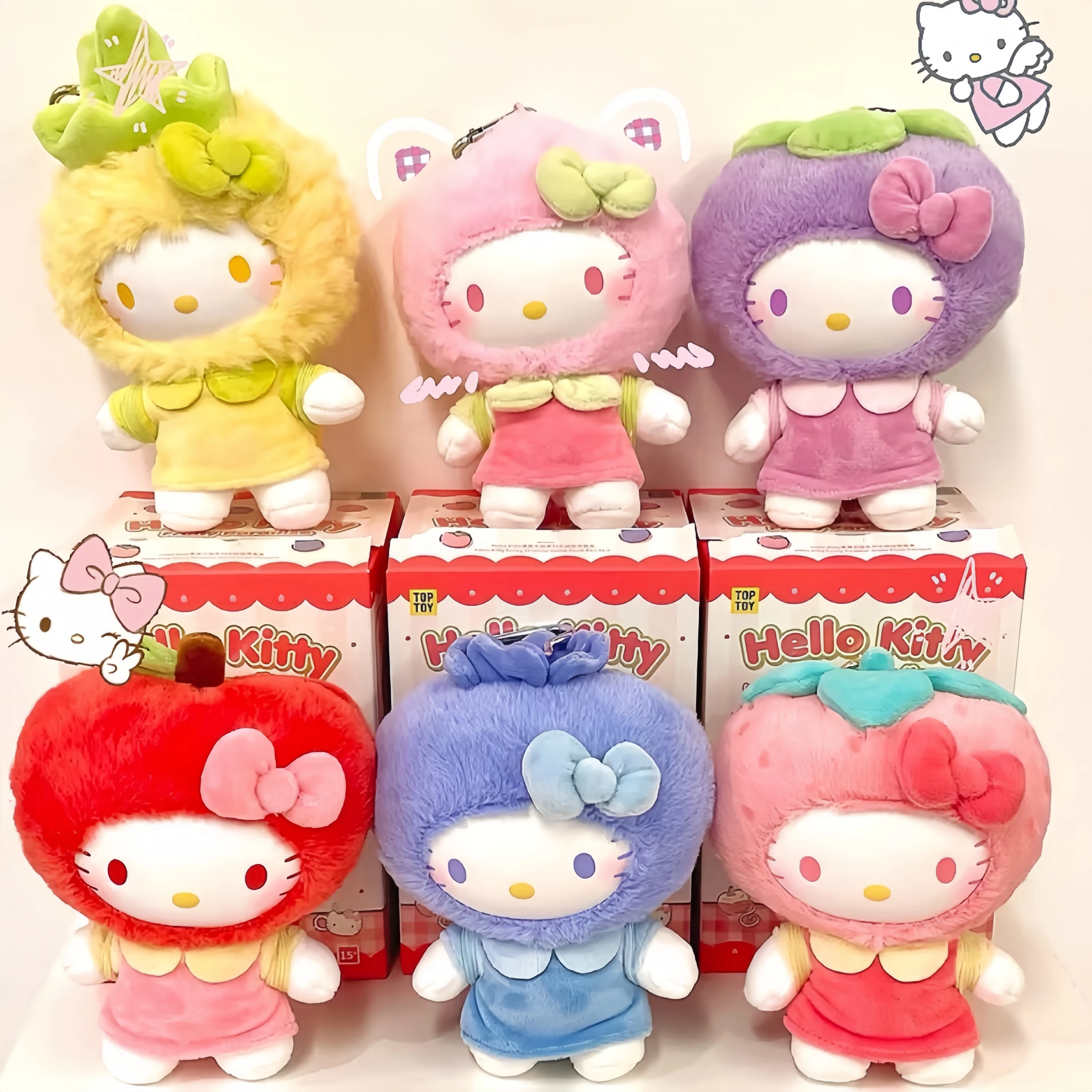 sanrio-hello-kitty-fruit-series-soft-plush-filled-doll-backpack-hanging-accessories-keychain-decoration-friends-birthday-gift